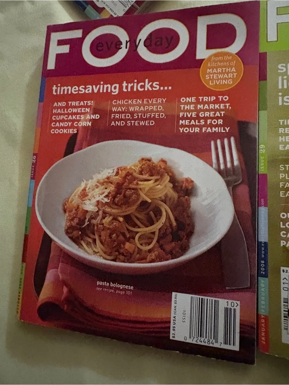 7 Everyday Food Magazines